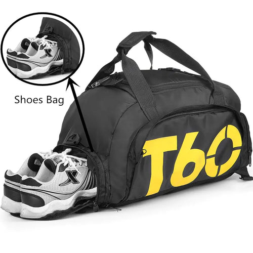 Waterproof Fitness Bag With Shoe Compartment