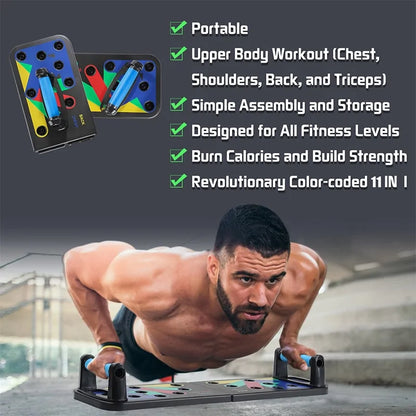 Push Up Chest Training Rack Board