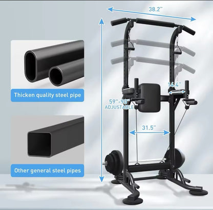 FlexFit Power Tower with Backrest