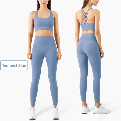 Seamless Yoga Set Gym Women's Workout Set