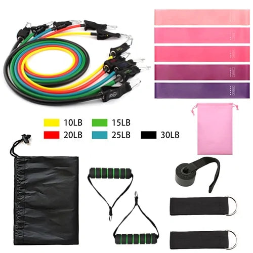 Home Fitness Gym Resistance Band Set