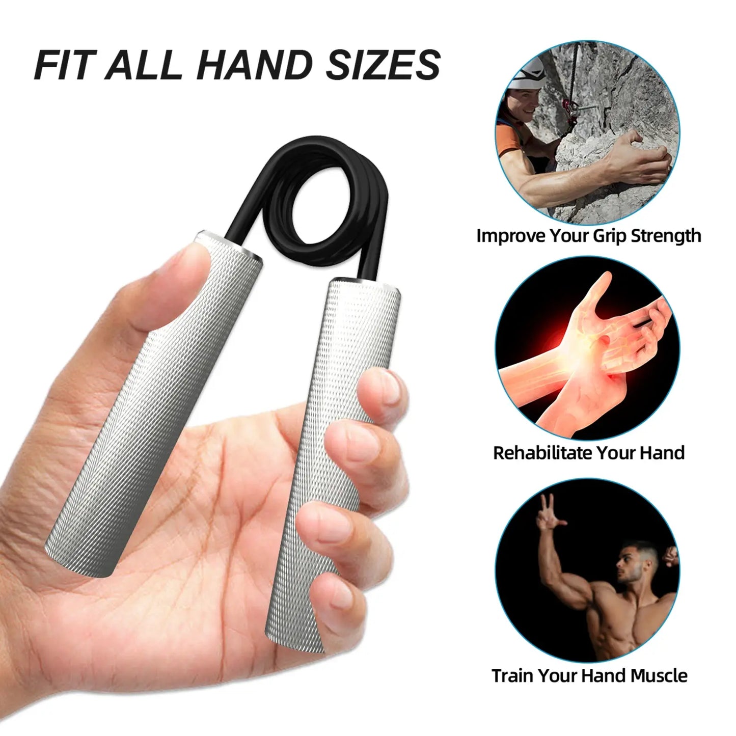 Metal Grip Strength Trainer