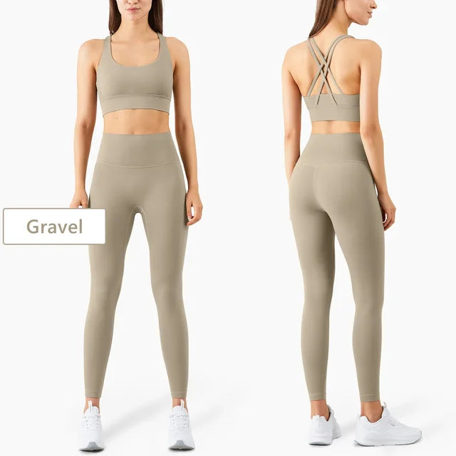 Seamless Yoga Set Gym Women's Workout Set