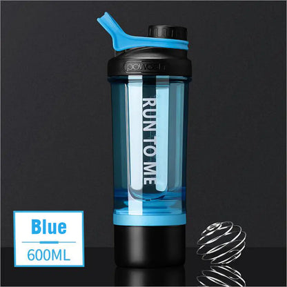 600ml Shaker Water Bottle